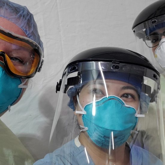 UI Health clinical staff in PPE